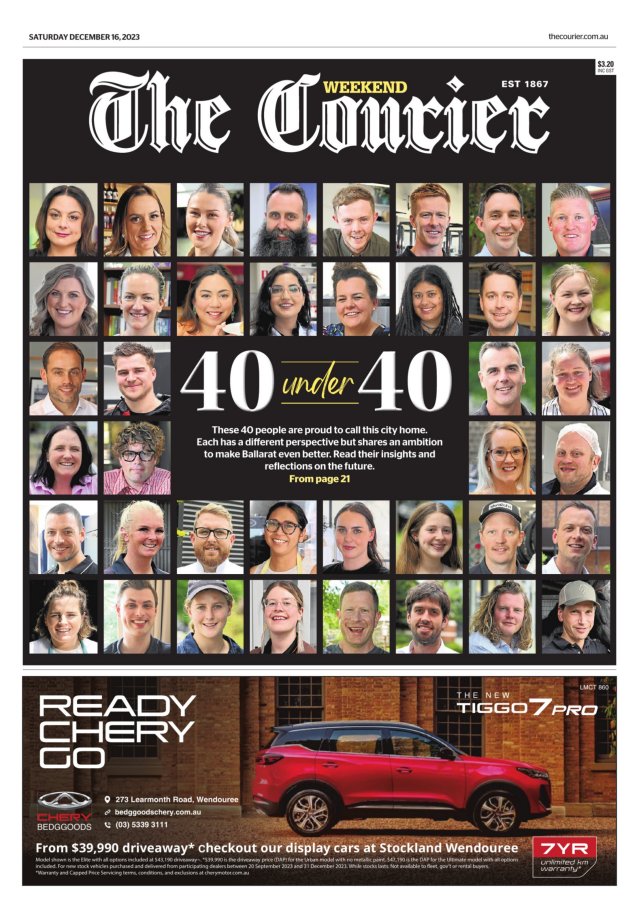 Today's Paper The Courier Ballarat, VIC