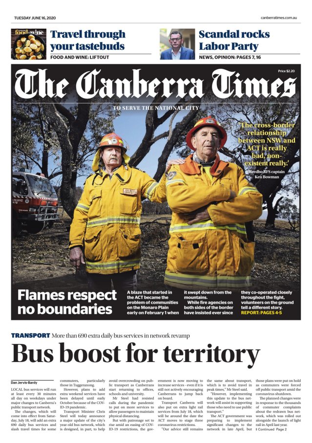 Todays Paper The Canberra Times Canberra Act 4139