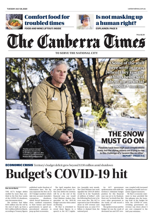 Today's Paper | The Canberra Times | Canberra, ACT