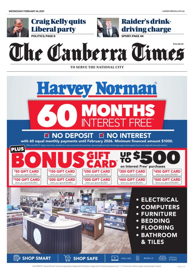 Get the digital version of Today's Paper