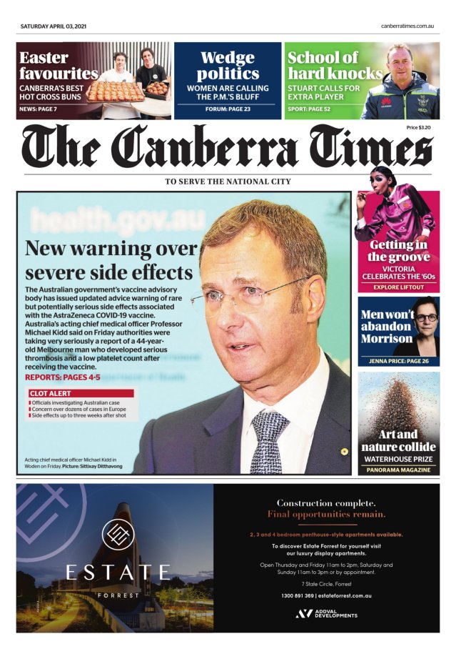 Today's Paper | The Canberra Times | Canberra, ACT