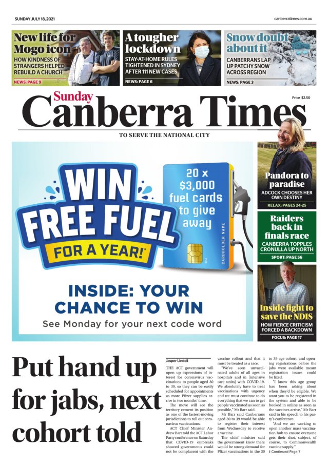 Get the digital version of Today's Paper