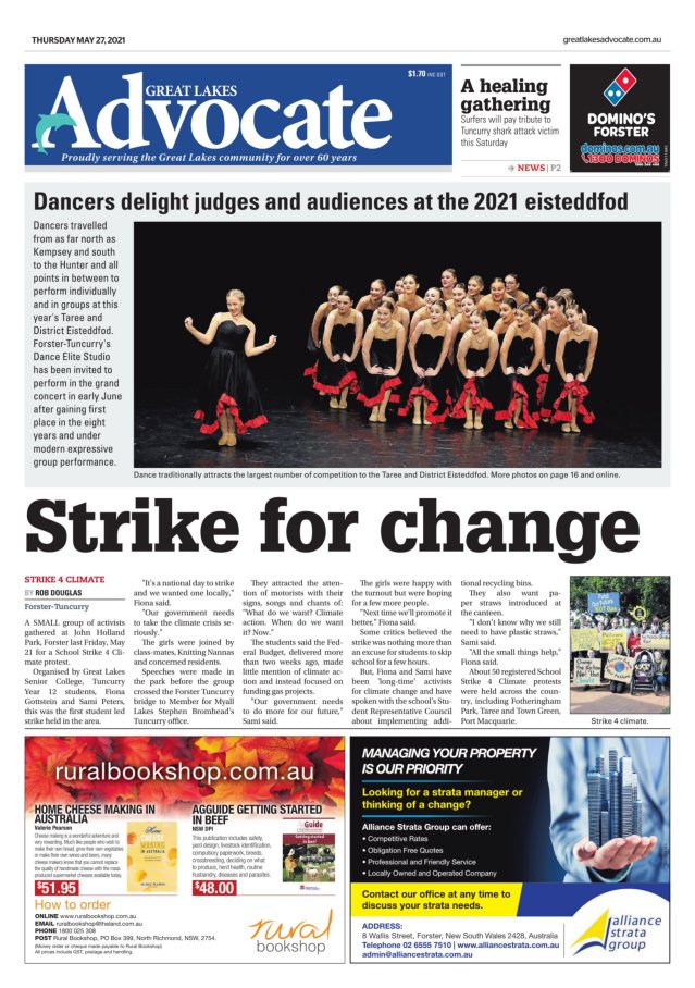 Today's Paper Great Lakes Advocate Forster, NSW