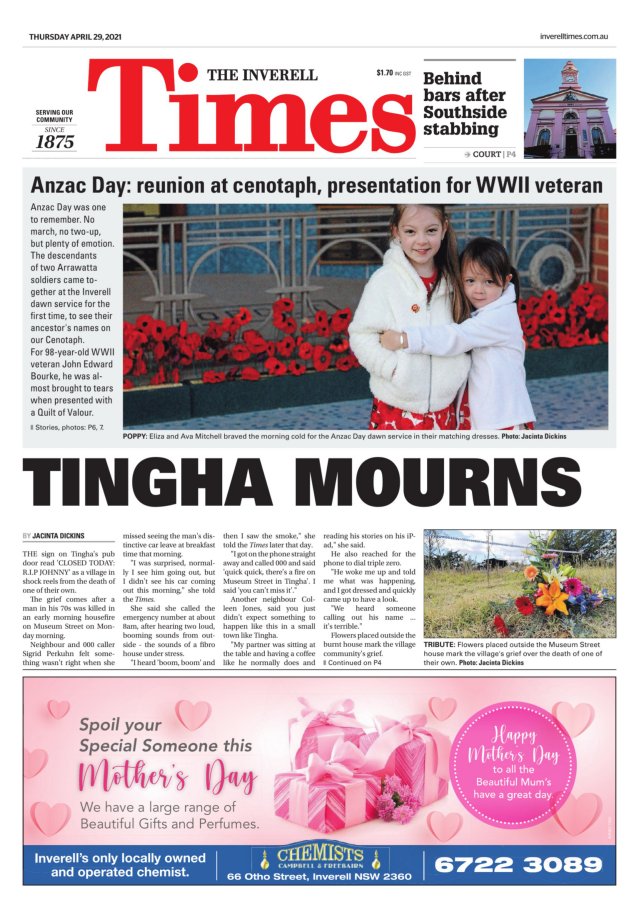 Today's Paper | The Inverell Times | Inverell, NSW