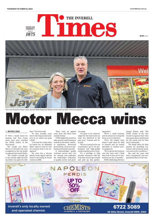 Today's Paper | The Inverell Times | Inverell, NSW