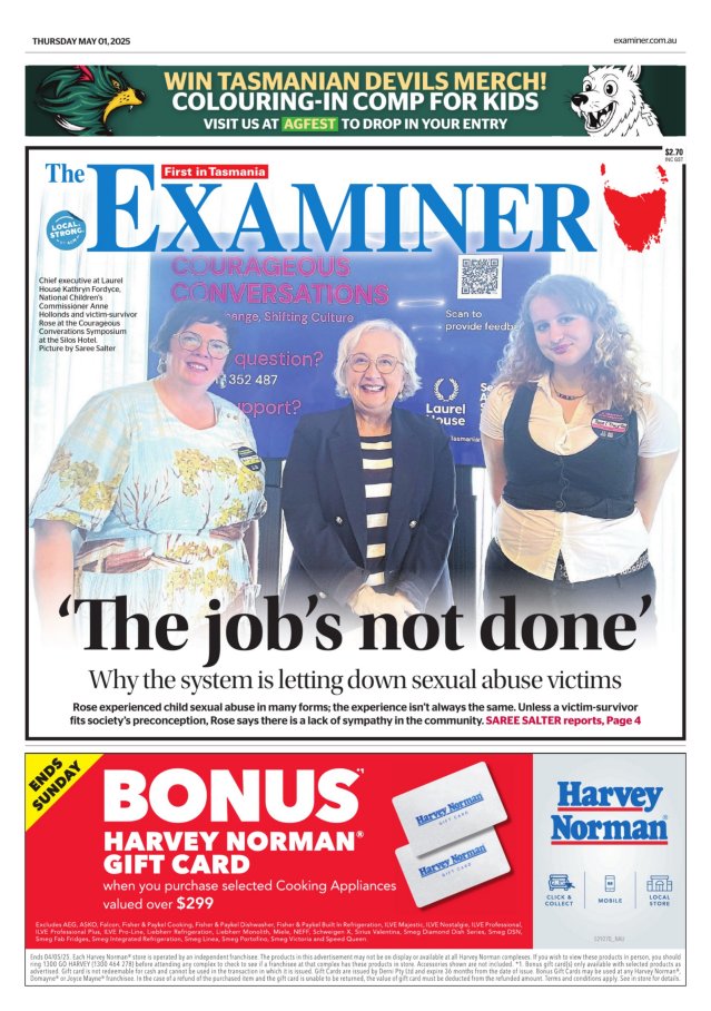 Today's Paper | The Examiner | The Examiner | Launceston, TAS