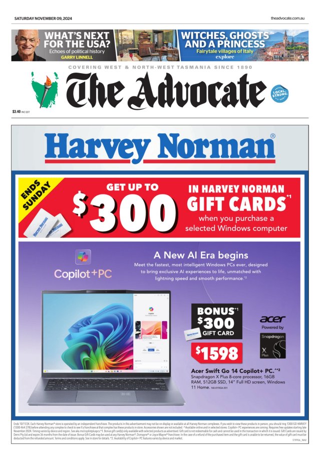 Today's Paper | The Advocate | The Advocate | Burnie, TAS