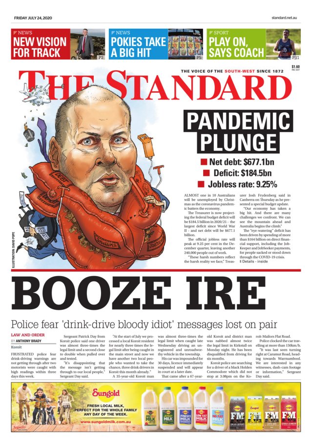 Today's Paper The Standard Warrnambool, VIC