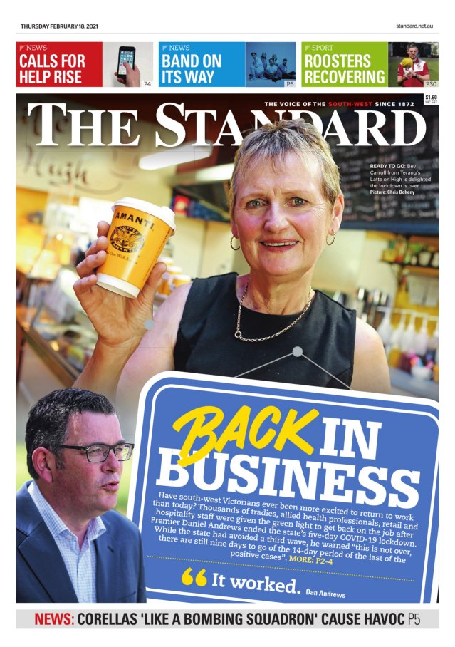 Today's Paper The Standard Warrnambool, VIC